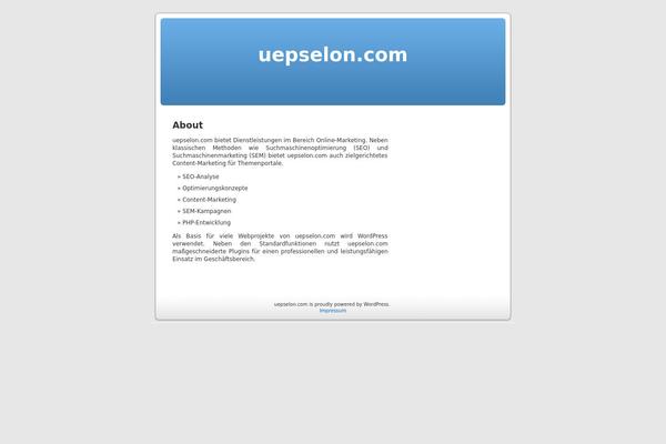 Home theme site design template sample