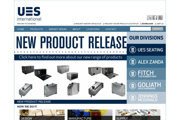 ues theme websites examples