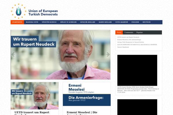 Combomag theme site design template sample