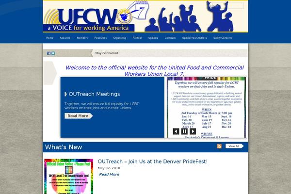 ufcw7.org site used Ufcw_unbranded