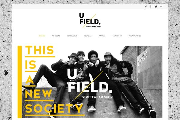 PRESSO theme site design template sample