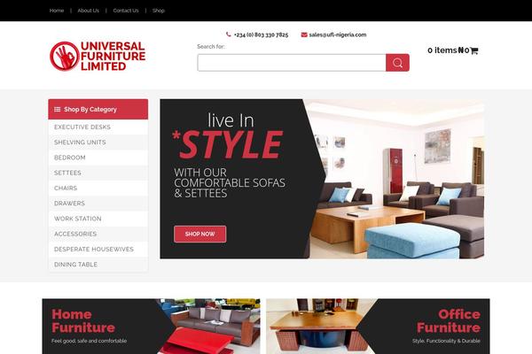 Site using Dysania-shortcodes-and-widgets plugin