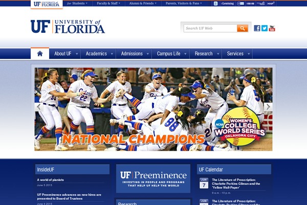 ufl.com site used Ufl-theme