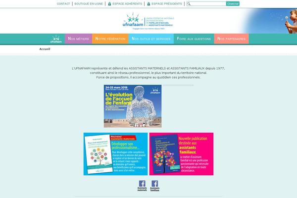 Quark theme site design template sample