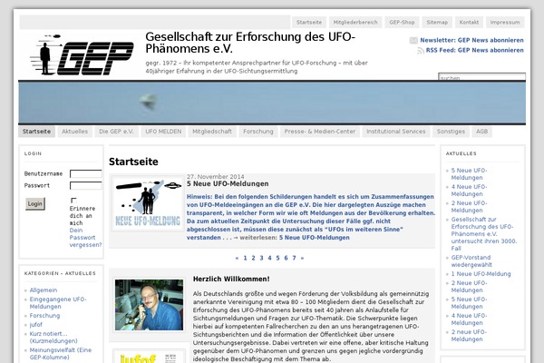 Site using DB YouTube RSS plugin
