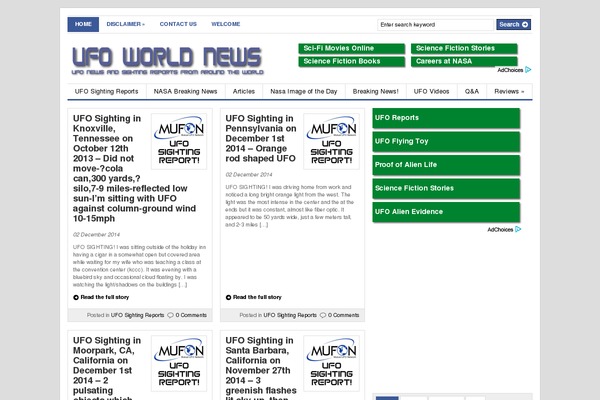 Gazette theme site design template sample