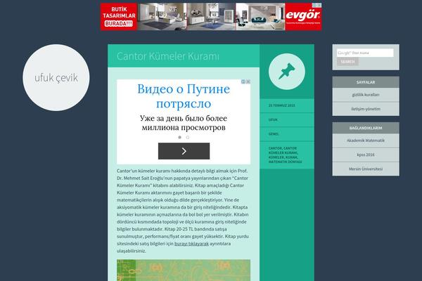 Flounder theme site design template sample