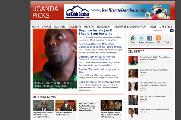 Sark Press theme site design template sample