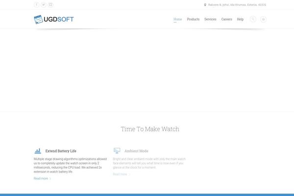 Fortis7 theme site design template sample