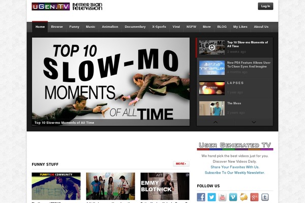 Site using Automatic Youtube Video Posts Plugin plugin