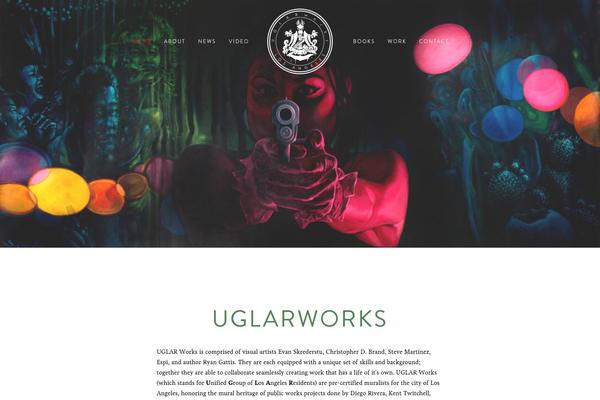 Fullscene theme site design template sample