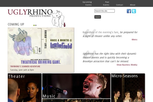 uglyrhinonyc.com site used Blogsquare