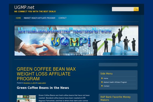 Online Marketer theme site design template sample