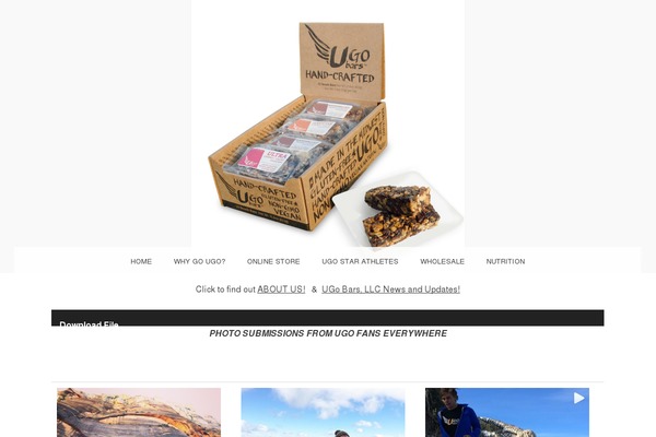 ugobars.com site used Snaps
