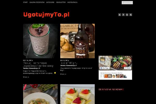 Responz theme site design template sample