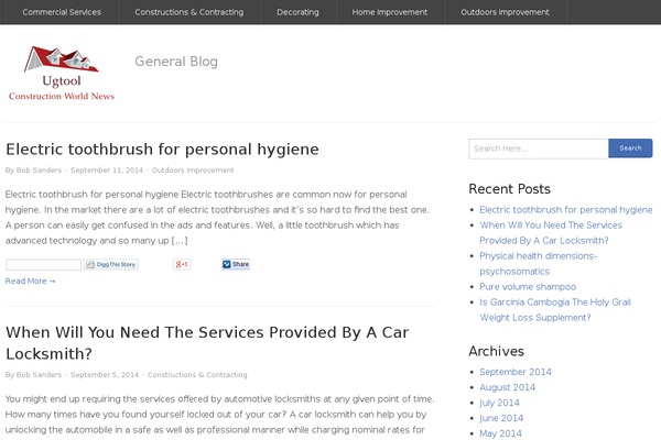 rtPanel theme site design template sample