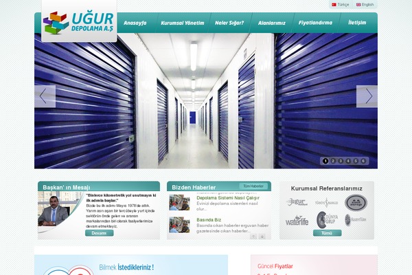 Mavi theme site design template sample