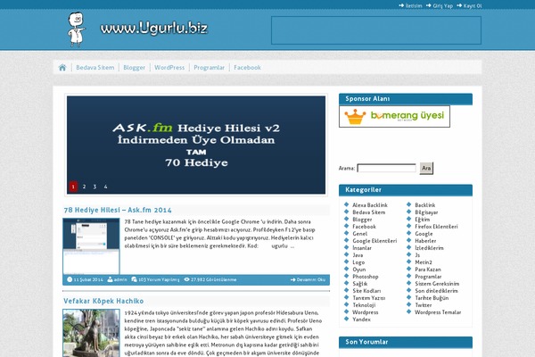 ugurlu.biz site used Burakisci V3