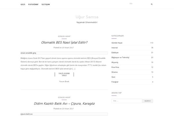ugursamsa.com site used Newslink-magazine
