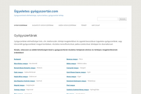 Tiny Framework theme site design template sample
