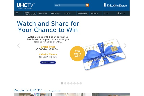 uhc WordPress theme, websites list used uhc theme uhc theme websites examples