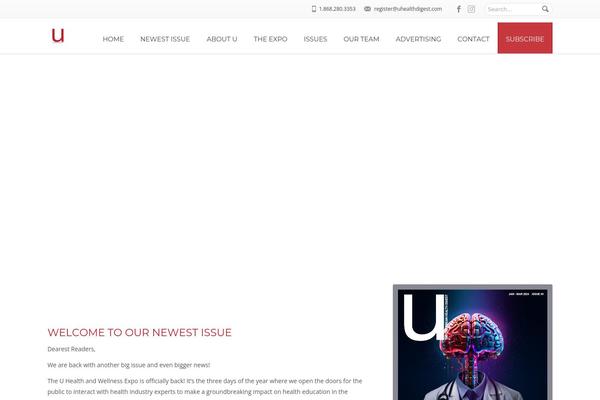 Savia theme site design template sample