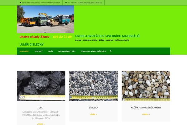uhelneskladysenov.cz site used Builtpress