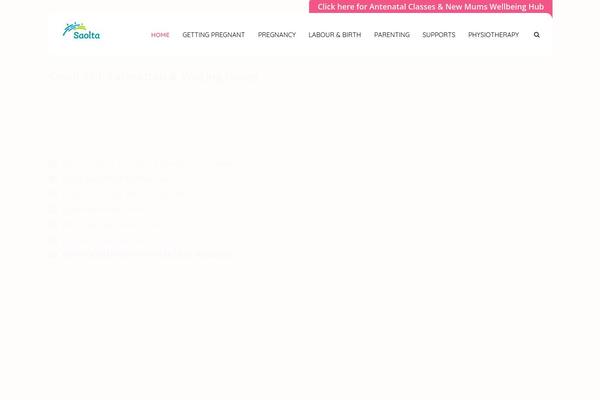 Pregnancy theme site design template sample