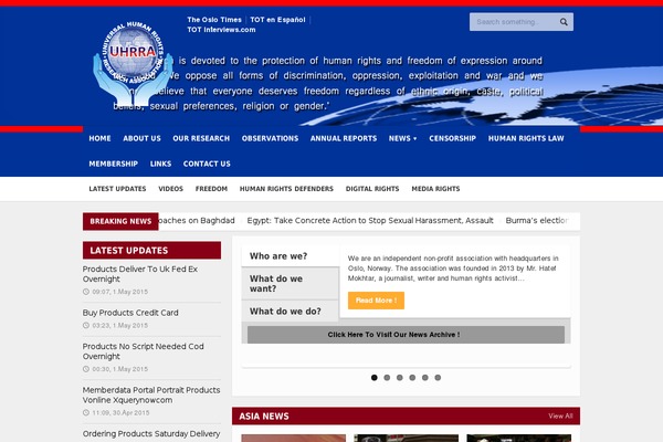 Allegro theme site design template sample