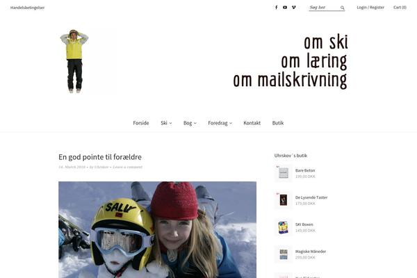Weta theme site design template sample
