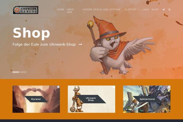 Ruby theme site design template sample