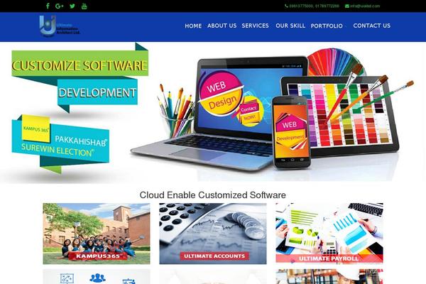 Site using Slider plugin