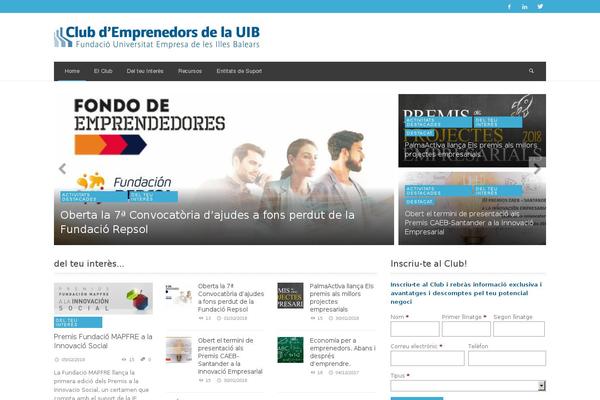 NEUE theme site design template sample