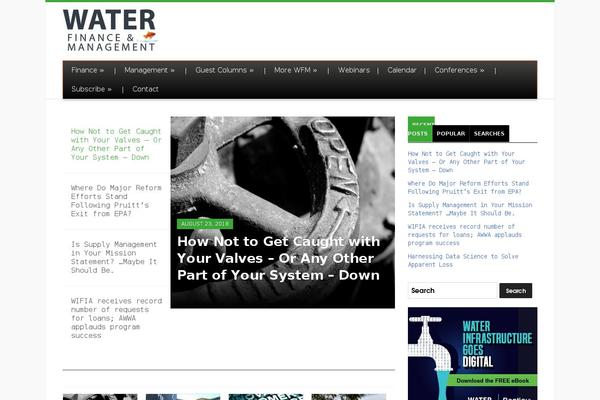 Gazeti theme site design template sample