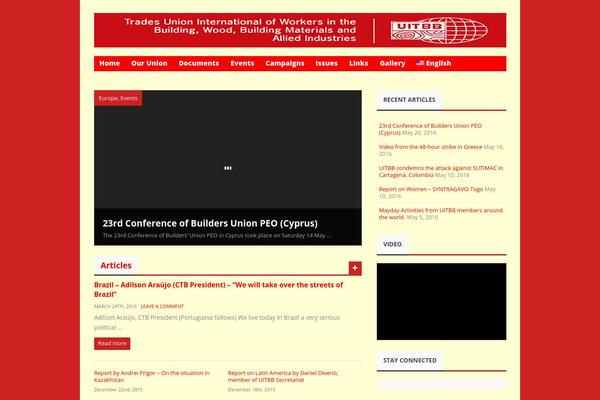 Site using Video Gallery plugin