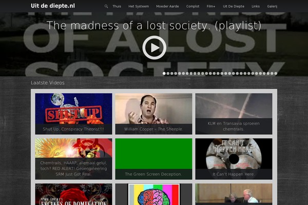Site using Video Gallery plugin