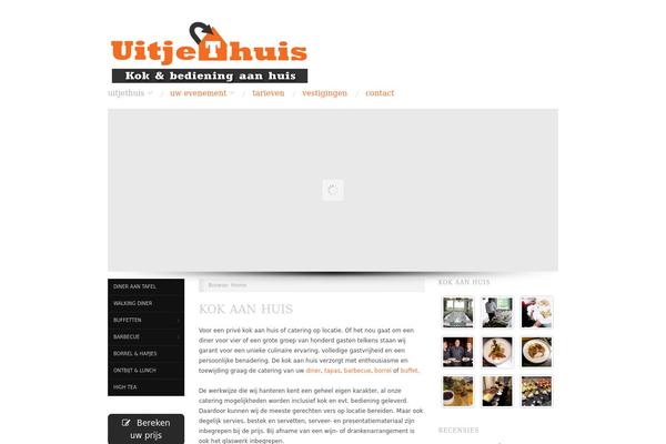 Oxygen theme site design template sample
