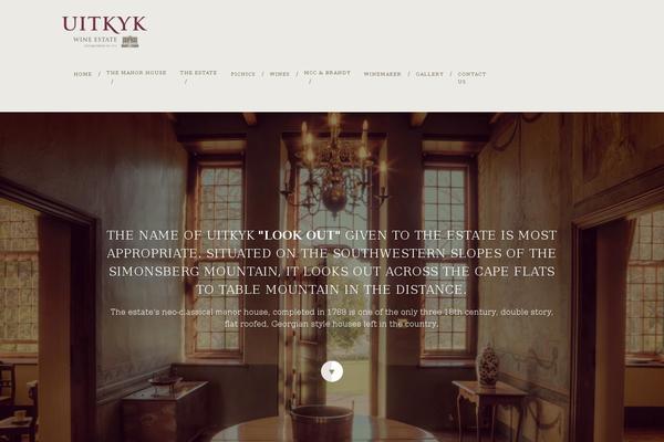 Site using WP Splash Page plugin