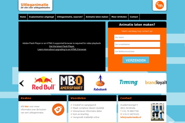 uitleg-animatie.com site used Expound
