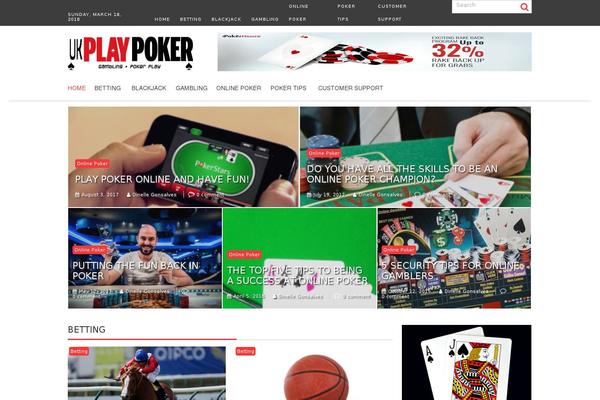 SuperNews theme site design template sample