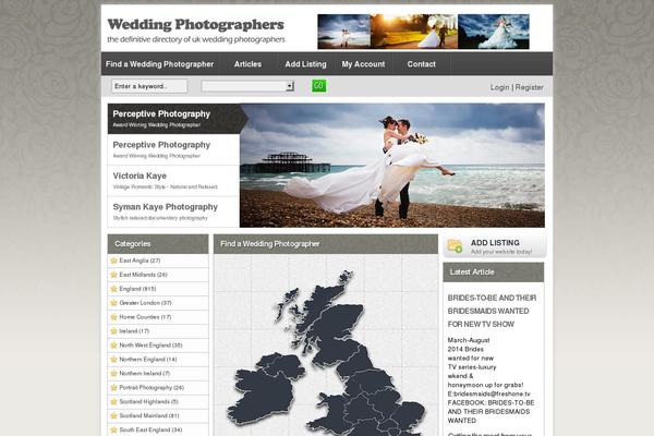 Directorypress theme site design template sample