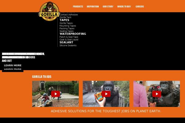 uk.gorillaglue.com site used Gorilla-glue
