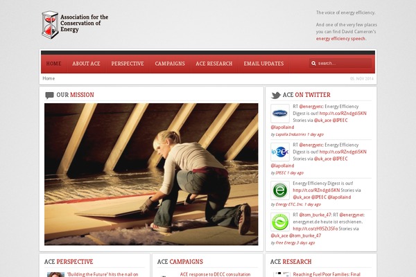 Revista theme site design template sample