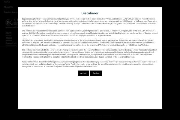 Site using Wp-terms-popup plugin