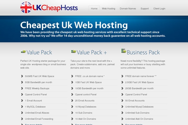 Prosto theme site design template sample
