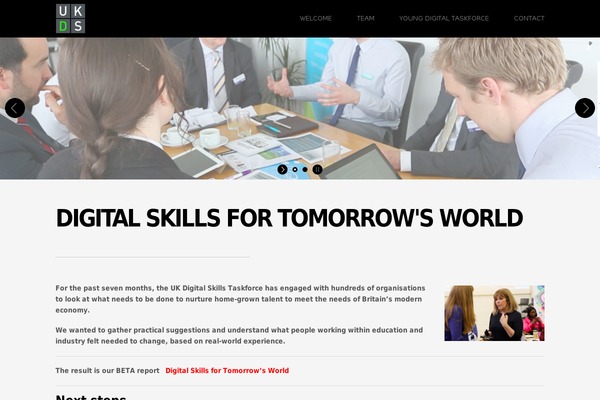 THEONE theme site design template sample