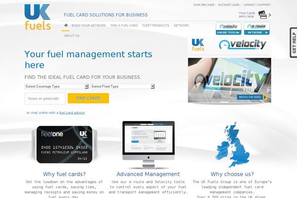 ukfuels.co.uk site used Ukf