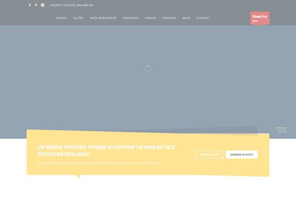 ukmedia.sk site used KALLYAS Child