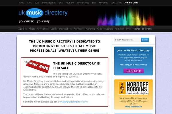 Magazine theme site design template sample