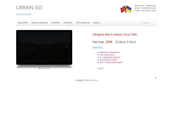 Nano3 theme site design template sample